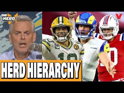 Colin Cowherd’s Week 14 Herd Hierarchy: Eagles OUT, Rams, Patriots, Packers | THE HERD NFL