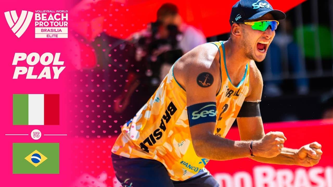 Cottafava/Dal Corso  vs. Vinicius/Heitor - Pool Play Highlights | Brasilia 2026 #BeachProTour