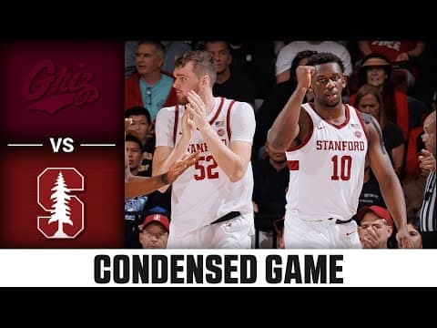 Montana vs. Stanford Condensed Game | 2025-26 ACC Men's Basketball