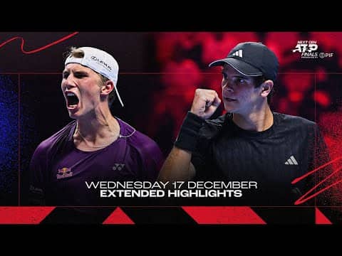 Day 1 Extended Highlights | 2025 Next Gen ATP Finals