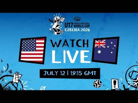 LIVE - USA v Australia | FIBA U17 Women's Basketball World Cup 2026  | Group Phase