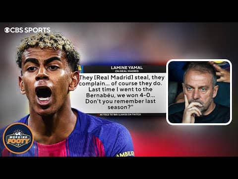 Does Lamine Yamal need to GROW UP after Barcelona loses El Clásico vs. Real Madrid? | Morning Footy