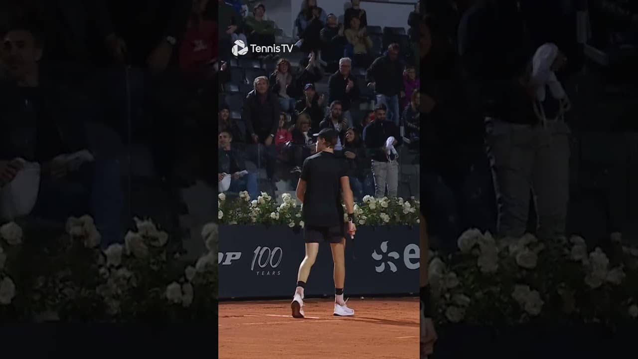 Sinner Didn't Realise He Won The Match 🤣