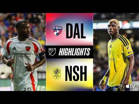 FC Dallas vs. Nashville SC | Full Match Highlights