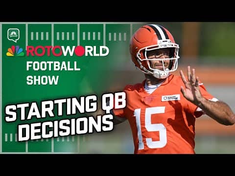 Colts, Browns QB news + Drafting Bucky Irving, Travis Hunter | Rotoworld Football Show (FULL SHOW)