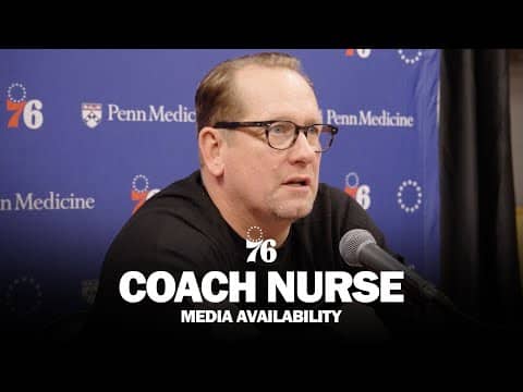 Philadelphia 76ers Postgame Media Availability 🎙️ | Coach Nurse | 11.04.25