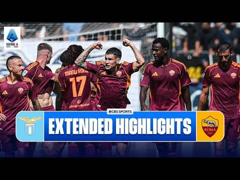 Lazio vs. Roma: Extended Highlights | Serie A | CBS Sports Golazo