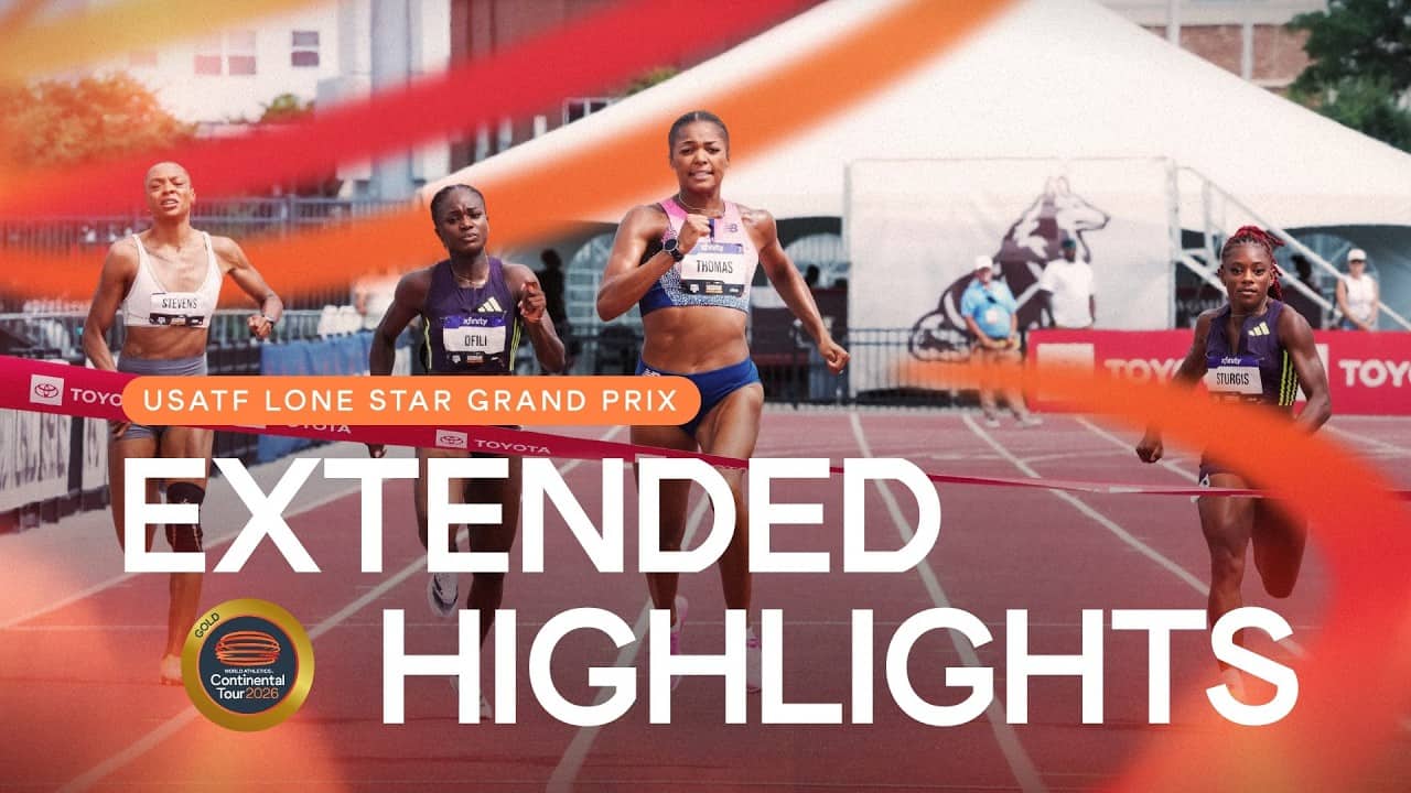 USATF Lone Star Grand Prix - Extended Highlights | Continental Tour Gold 26