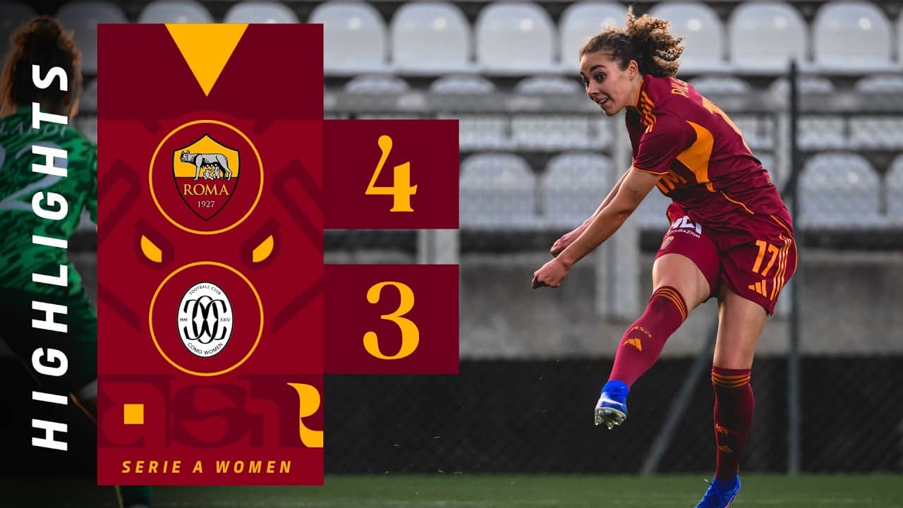 ROMA 4-3 COMO | SERIE A FEMMINILE 2025-26