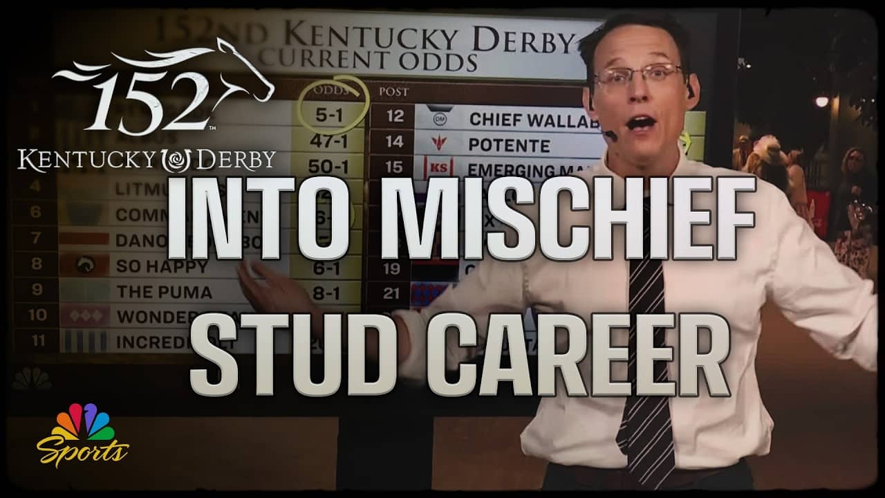 Examining Into Mischief's stud career with Steve Kornacki | NBC Sports