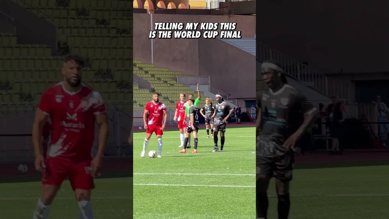 Kicking off Race Week, literally 😉⚽️ #F1 #RedBullRacing