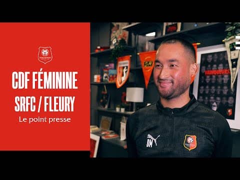 CDF Féminine - Le point presse avant Fleury/SRFC