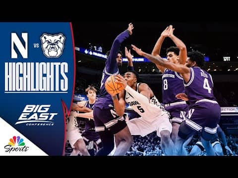 Northwestern vs. Butler | COLLEGE BASKETBALL HIGHLIGHTS | 12/20/25 | NBC Sports
