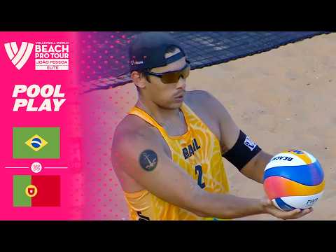 Evandro/Arthur Lanci vs. Pedrosa/Campos - Pool Play Highlights | João Pessoa 2026 #BeachProTour