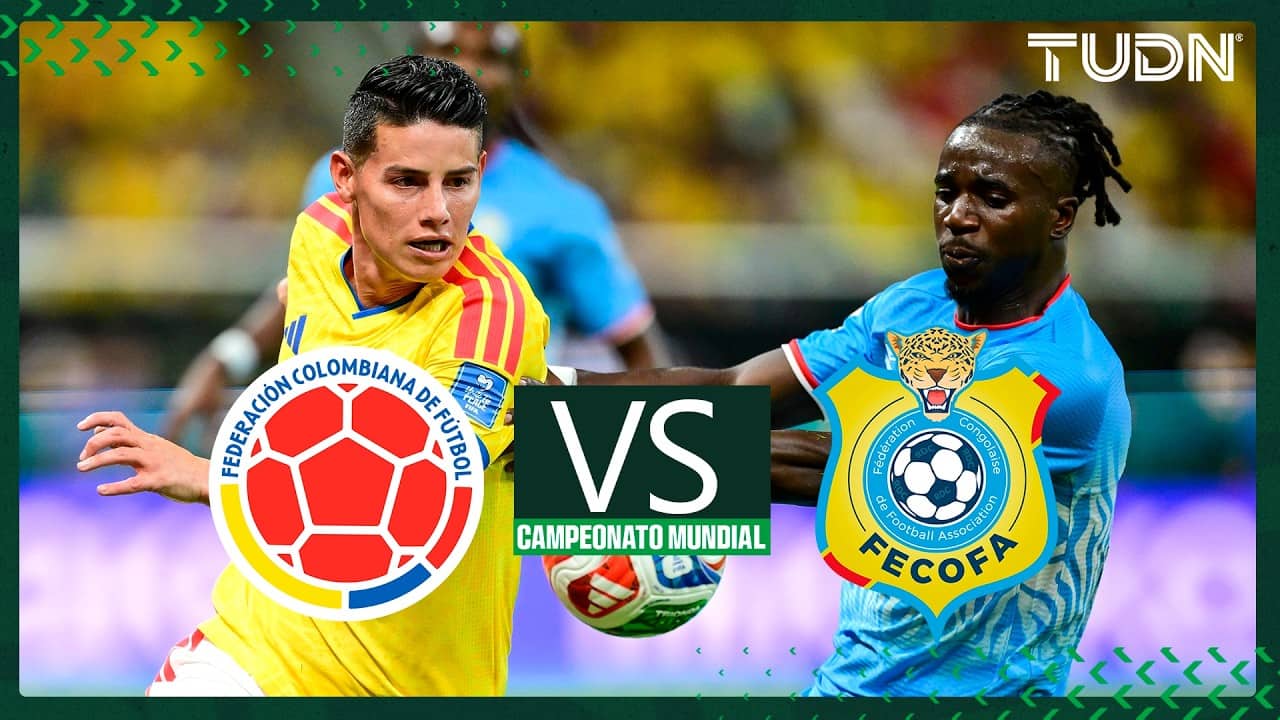 LO MEJOR: Colombia vs RD Congo Primer Tiempo | TUDN
