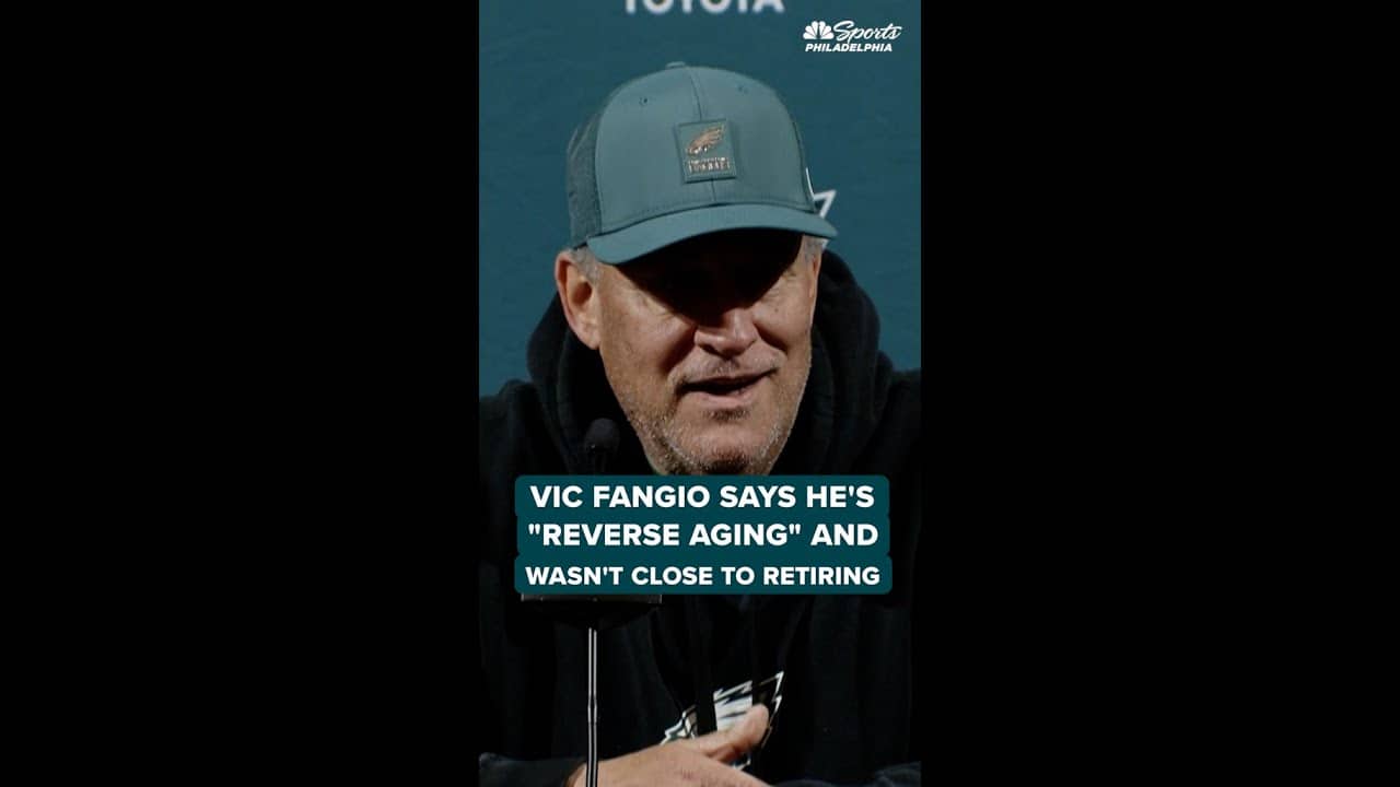 "Reverse aging" Vic Fangio isn't going anywhere soon