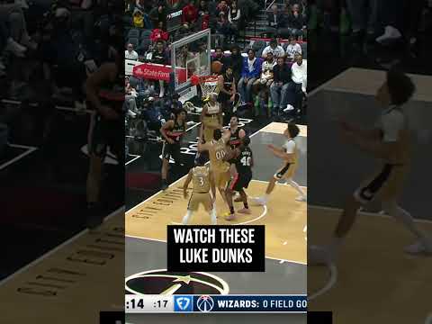 Luke may not have social media , but the dunks are VERY online 💥🙂‍↕️ #nba #spurs #lukekornet