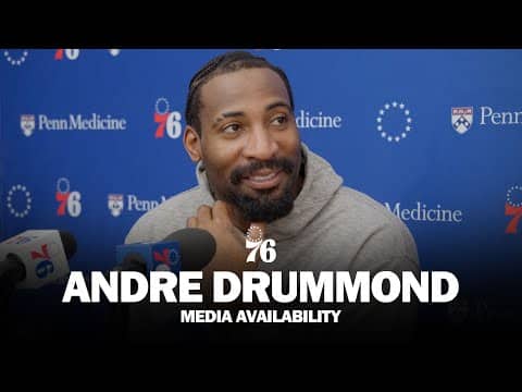 Philadelphia 76ers Practice Media Availability 🎙️ | Andre Drummond | 12.11.25