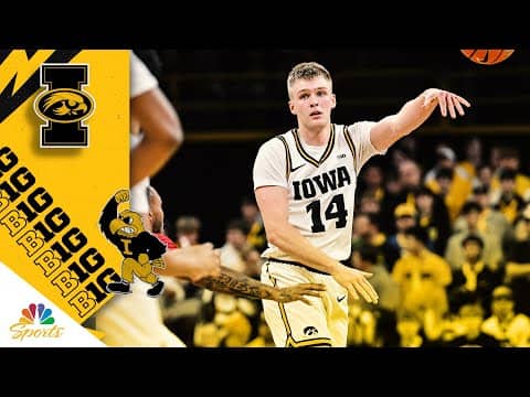 Bennett Stirtz discusses coming to Iowa with Ben McCollum | Big Ten on NBC Sports (FULL INTERVIEW)