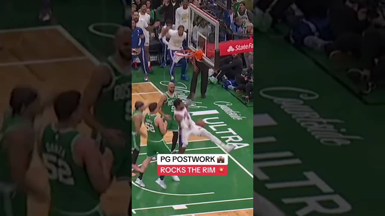 PG turns the clock to open Game 7 🔥