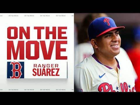 Ranger Suárez reportedly agrees to a deal with the Red Sox! (Major free agent off the board)