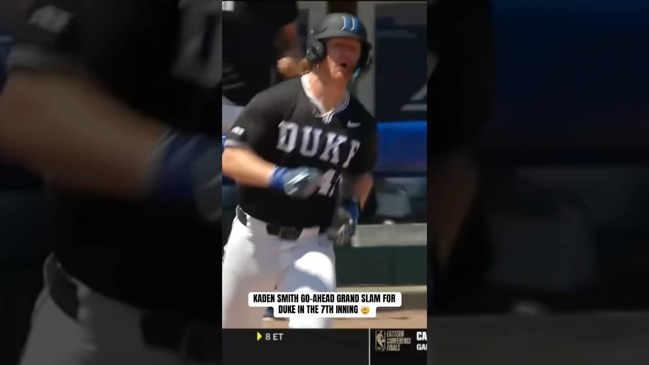 Kaden gives Duke the lead over No. 9 NC State 👏 #duke #collegebaseball #ncaabaseball #baseball