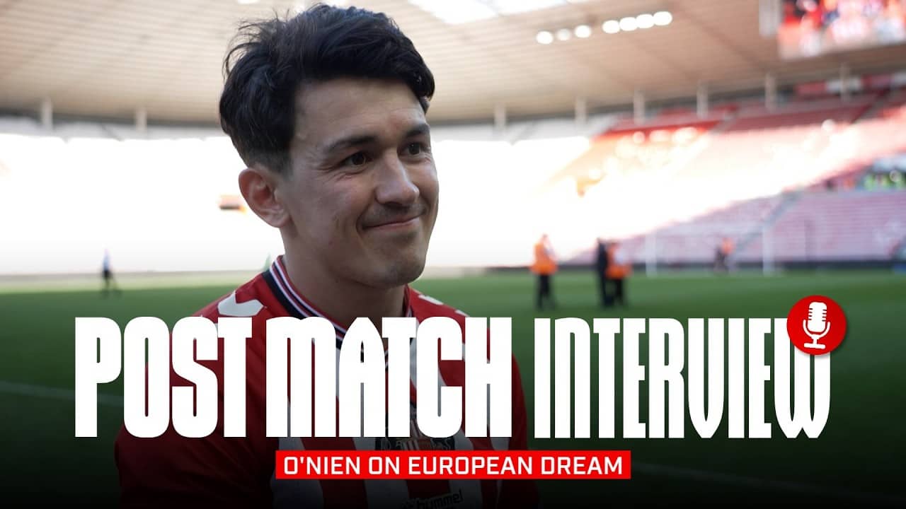 "There are no words to describe it" | O'Nien On European Dream | Post-Match Interview