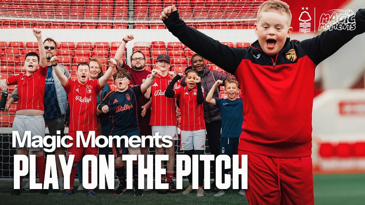 A heartwarming day of Magic Moments at the City Ground! ❤️