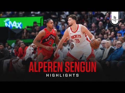 Alperen Sengun (18 points) Highlights vs. Toronto Raptors