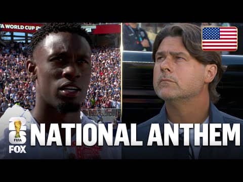 United States National Anthem Before Match Against Bosnia and Herzegovina 🇺🇸 2026 FIFA World Cup™