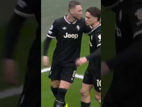 KOOPMEINERS SCORES vs GALATASARAY #championsleague #shorts #juventus