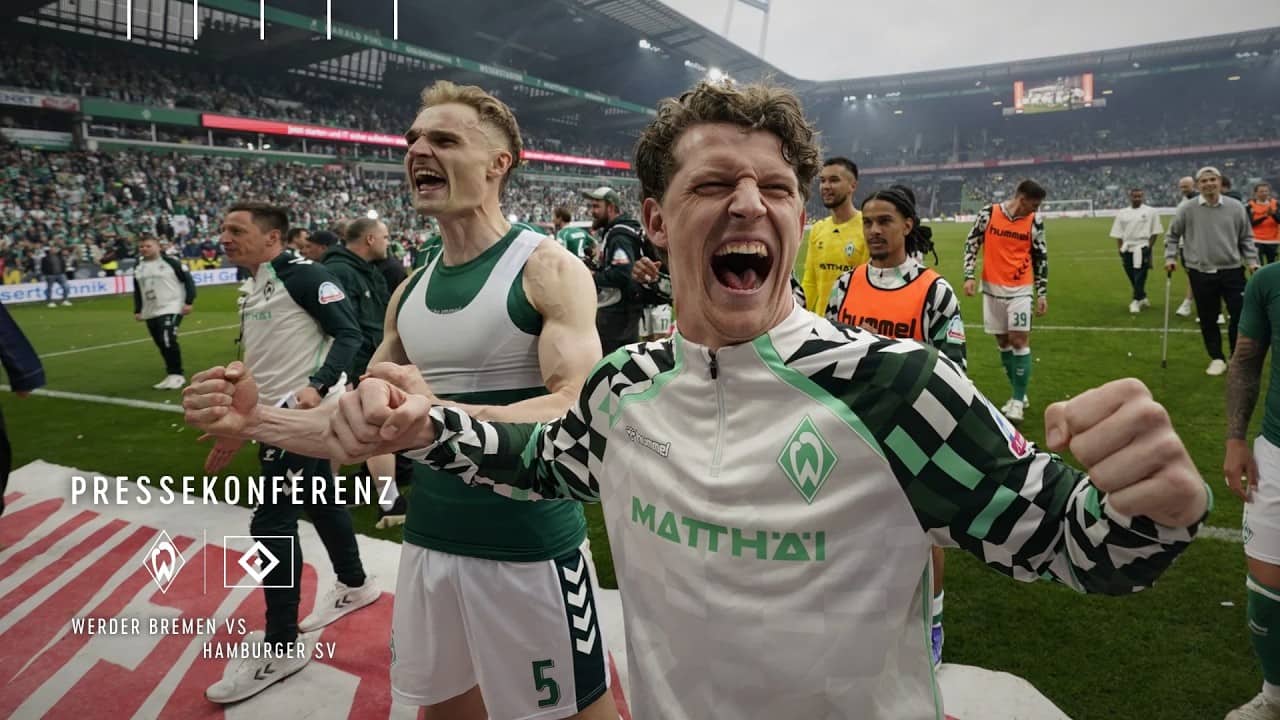 SV Werder Bremen 3:1 Hamburger SV I Pressekonferenz I SV Werder Bremen