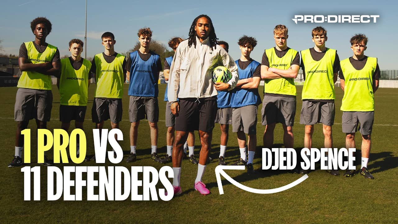 England's DJED SPENCE vs 11 DEFENDERS... Who Wins? 👀🔥