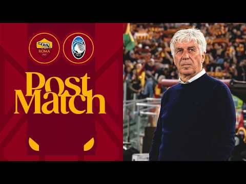 GIAN PIERO GASPERINI | INTERVISTA POST ROMA-ATALANTA