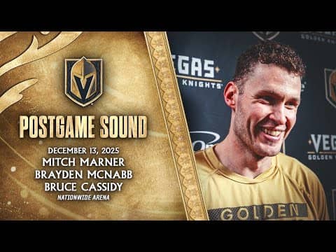 🎥 POSTGAME SOUND: Marner, McNabb & Cassidy