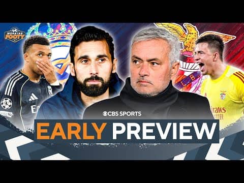 Real Madrid vs Benfica EARLY Match Preview: Mourinho DREAM matchup