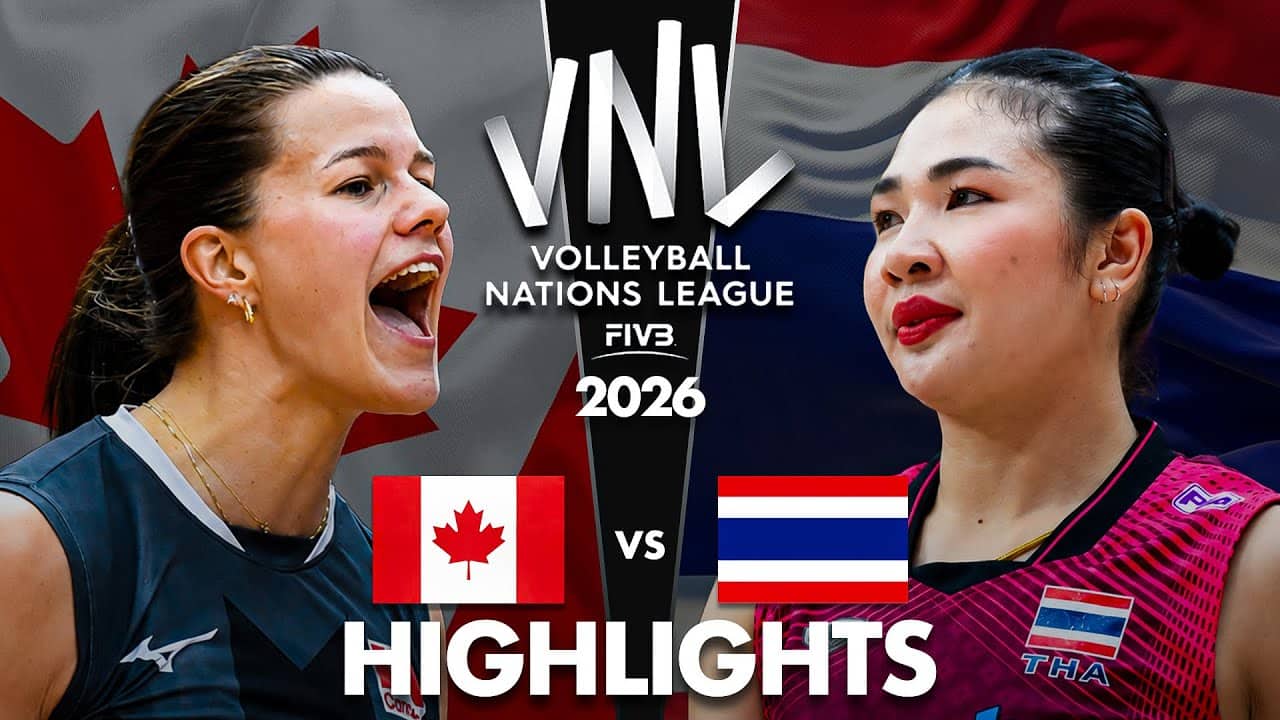 Thailand 🇹🇭 vs Canada 🇨🇦 | Highlights | Women's VNL 2026