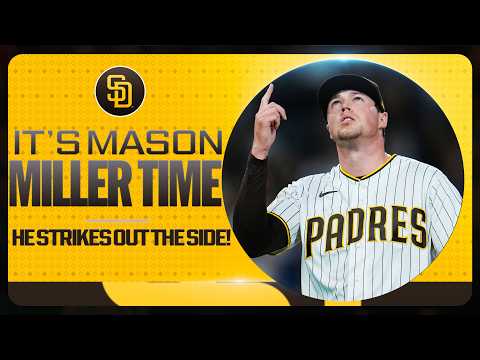 Mason Miller Ks the side in order for the 6th time this season 👏 (103 MPH HEAT on final pitch🔥 )