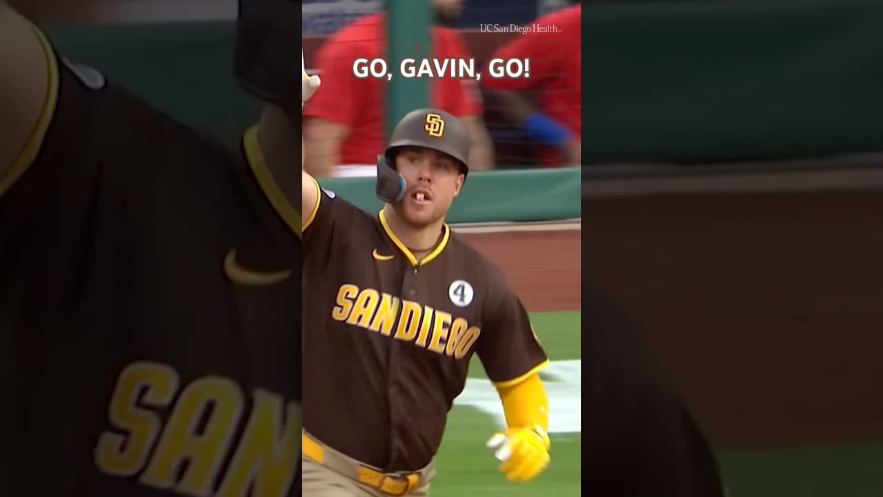 The Milk Man 🥛 #mlb #homerun #baseball #highlights #padres #sandiego #gavinsheets