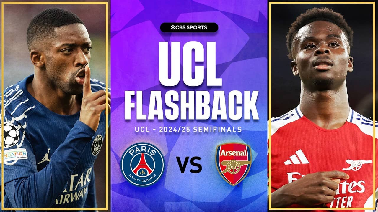 Relive PSG's TRIUMPH over Arsenal in the 2024-25 UCL Semifinals