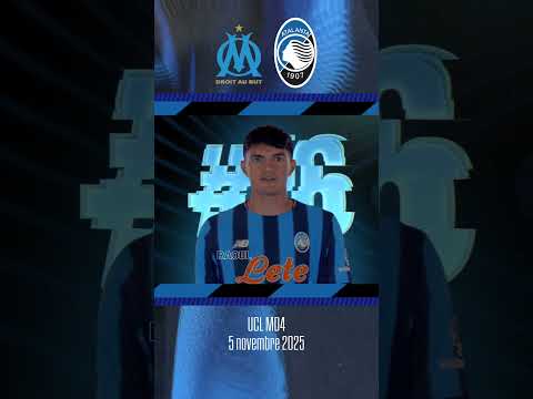 Olympique de Marseille-Atalanta | Our Starting XI | UCL MD4 League Phase 2025/26