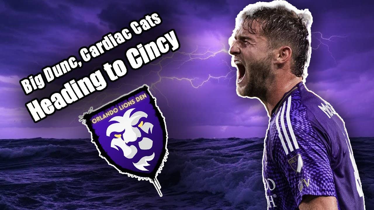 Big Dunc, Cardiac Cats | Heading to Cincy | Orlando Lions Den Podcast #VamosOrlando