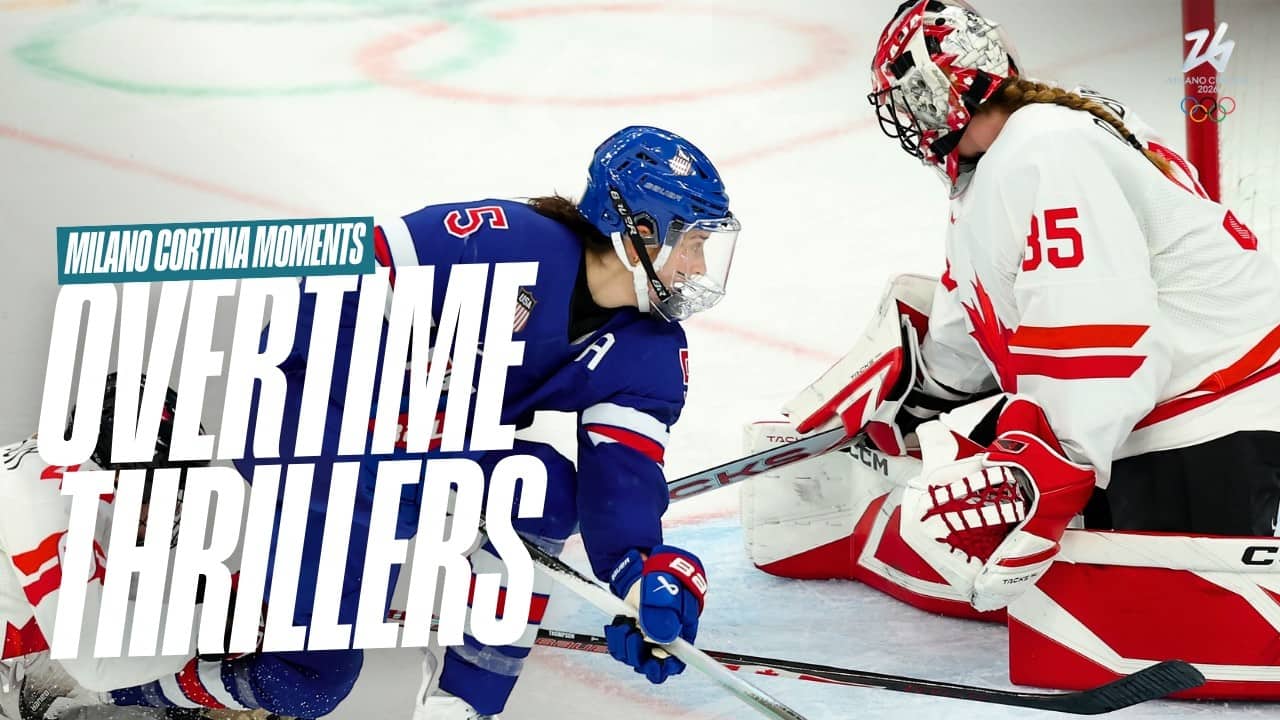 🏒 Amazing Overtime Winners! 🤩 | Milano Cortina Highlights