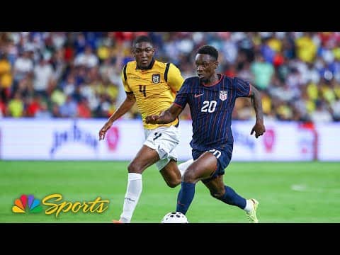 Highlights: USMNT vs. Ecuador (En Español) | 10/10/25 | NBC Sports