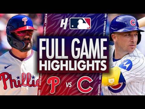 Philadelphia Phillies vs Chicago Cubs - FULL GAME HIGHLIGHTS 🔥 April 20, 2026 MLB Season
