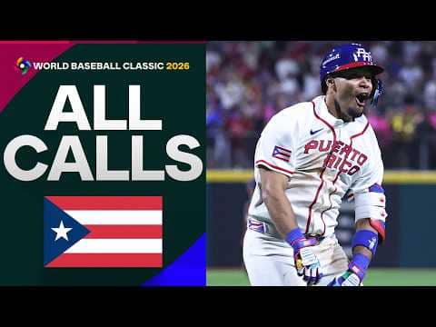 CHILLS 🥶 All Calls behind Darell Hernaiz's ELECTRIC walk-off homer for Puerto Rico's comeback win!