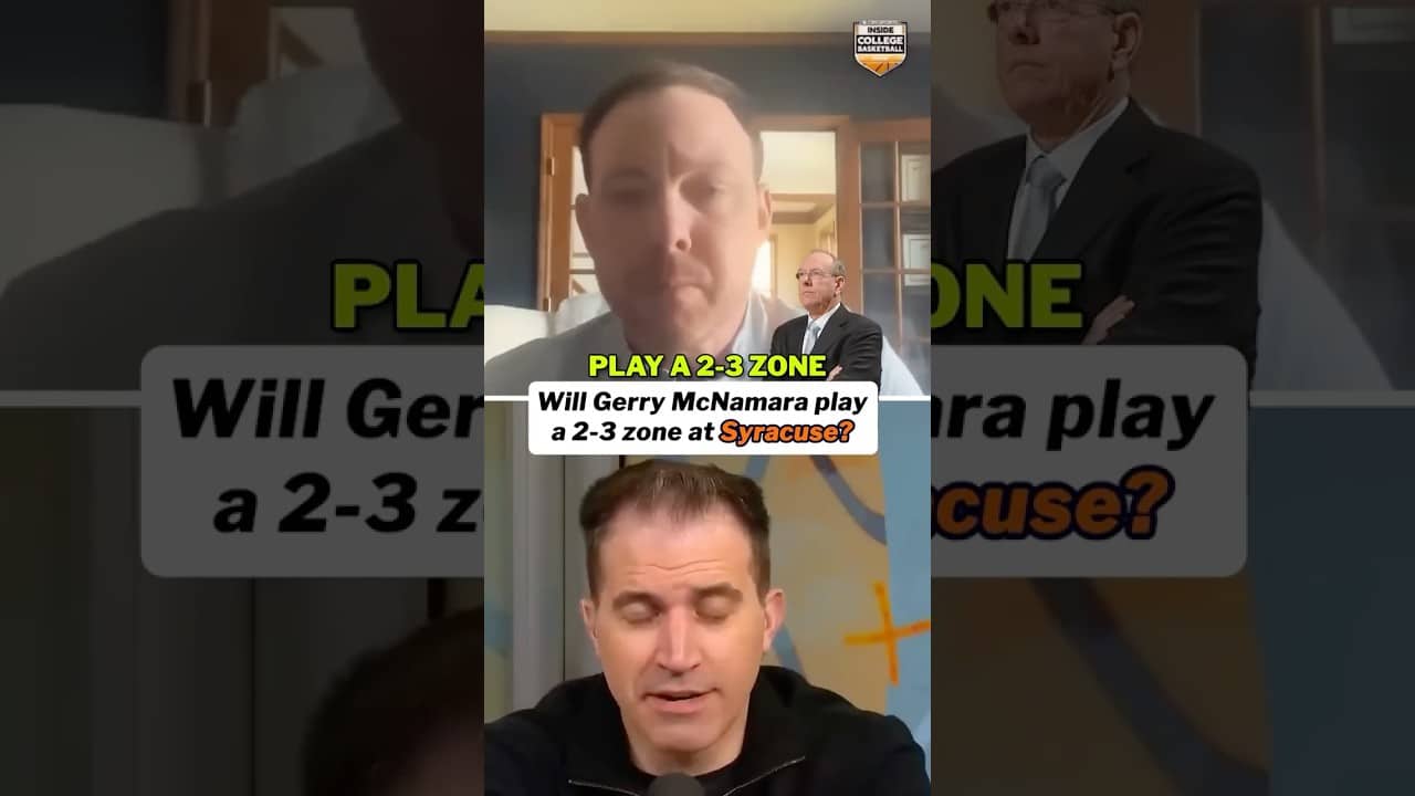 Gerry McNamara told Jon Rothstein he won’t be running the 2-3 zone at Syracuse like Jim Boeheim did.