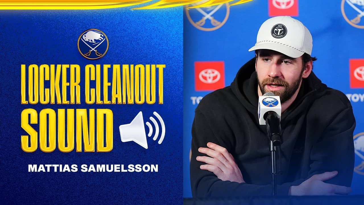 “Brought A Lot Of Joy For Me” | Mattias Samuelsson Reflects On 2025-26 Season | Buffalo Sabres