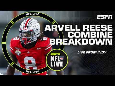 Discussing the top defensive players at the Combine 👀 Arvell Reese, Jermod McCoy & more | NFL Live