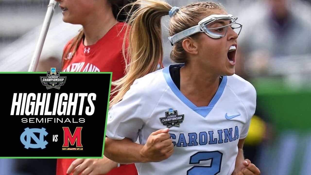 North Carolina vs. Maryland: 2026 NCAA women's lacrosse semifinals highlights